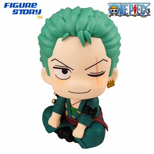 pre-order-จอง-lookup-one-piece-roronoa-zoro-megahouse-โมเดล-วันพีช-ของแท้-ล๊อต-jp