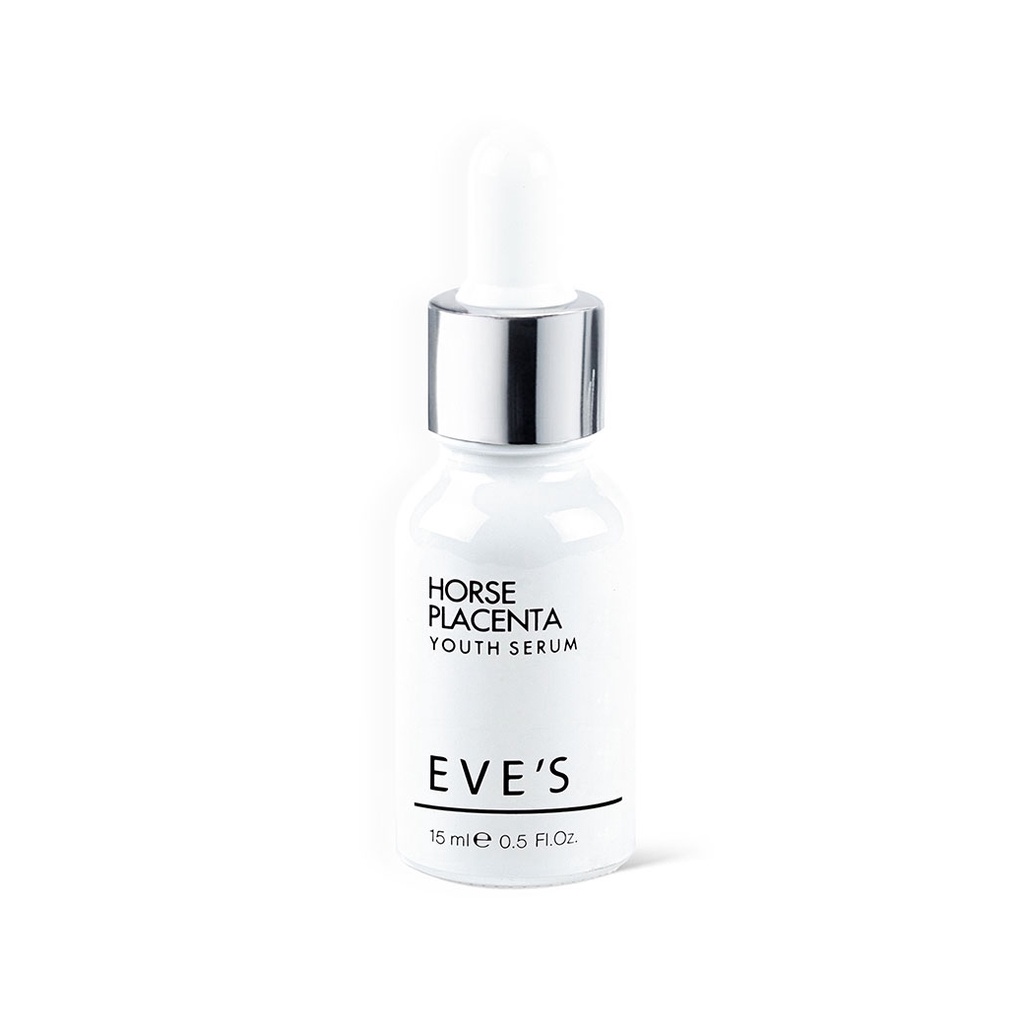 eves-horse-placenta-youth-serum-เซรั่มรกม้า-ลดรอยสิว-ฝ้า-กระ-จุดด่างดำ-ผิวหน้าขาว-กระจ่างใส-ริ้วรอยตื้นขึ้น