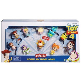 Toy Story Minis Figure Set of 10 [ค่าย Mattel] ลิขสิทธิ์แท้จากอเมริกา