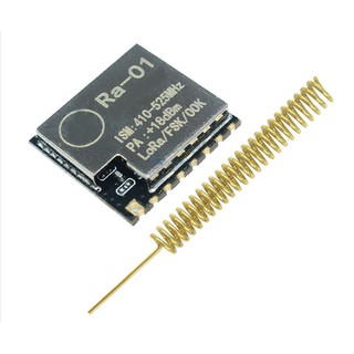 Ra - 01 Sx 128 Lora Spread โมดูลส่งสัญญาณไร้สาย 433 Mhz Serial Port Spi Interface Ra 01