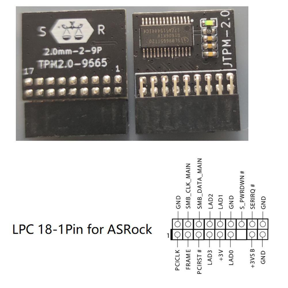 tpm-2-0-รีโมทการ์ดรักษาความปลอดภัย-12-เวอร์ชั่น-20-1pin-2-0-รองรับ-t3q8