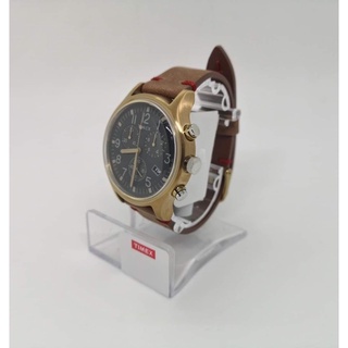 Timex Mens TW2R96300 MK1 42mm Black Dial Leather Watch