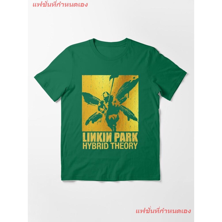 เสื้อยืดผ้าฝ้ายพิมพ์ลายขายดี-ลิงคินพาร์ก-วงร็อค-vintage-anniversary-music-essential-t-shirt-linkin-park-เสื้อยืดผู้หญิง