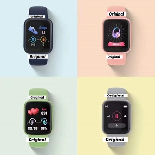 ภาพขนาดย่อของภาพหน้าปกสินค้าใหม่ D20 มาการอง นาฬิกาสมาร์ทWaterproof Smart Watchสัมผัสได้เต็มจอ รองรับภาษาไทย วัดชีพจร ความดัน นับก้าว จากร้าน original.gadget บน Shopee