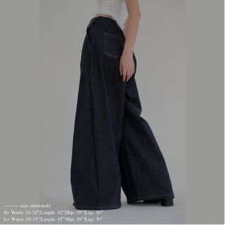 สินค้า Wide Denim Pants.      .