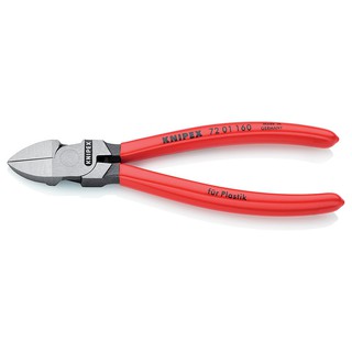 KNIPEX Diagonal Cutter for plastics 160 mm คีมตัดงานพลาสติก 160 มม. รุ่น 7201160