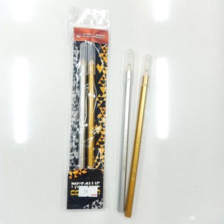 ภาพหน้าปกสินค้าดินสอสีเมทาลิก METALLIC Colleen ที่เกี่ยวข้อง