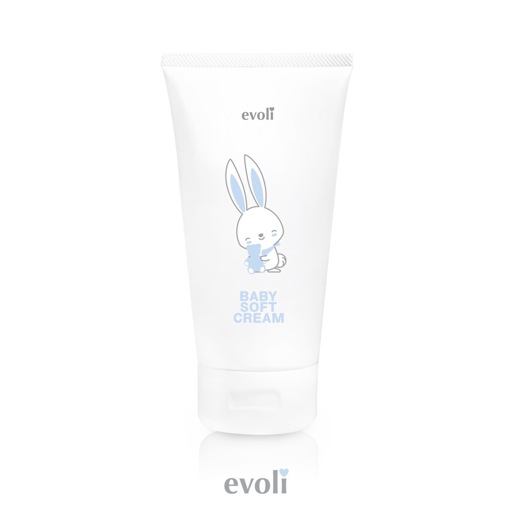 ครีมบำรุงผิวหน้าและกาย-evoli-baby-soft-cream