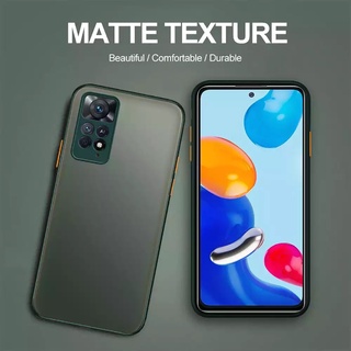 ❌รุ่นใหม่❌ Case Xiaomi Redmi Note11S 4G กันลอยกล้อง เรดมี่ เคสกันกระแทก ปุ่มสีผิวด้าน ขอบนิ่มหลังขุ่น[CT 98Shop]