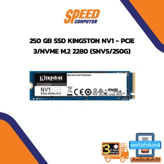 ภาพหน้าปกสินค้า(เอสเอสดี) KINGSTON NV1 - PCIe 3/NVMe M.2 2280/250 GB SSD (SNVS/250G) By Speedcom ซึ่งคุณอาจชอบราคาและรีวิวของสินค้านี้