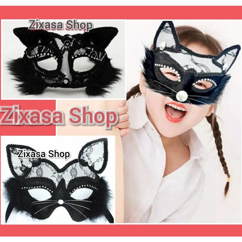 ภาพหน้าปกสินค้ารับไว1-2วัน"หน้ากากนางแมวสุดเซ็กซี่ จากร้าน zixasa.shop บน Shopee