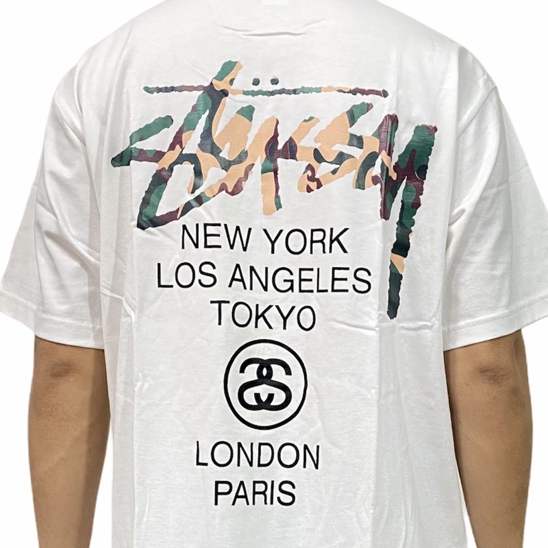 t-shirt-เสื้อยืดคอกลม-stussy-ลายทหารs-5xl