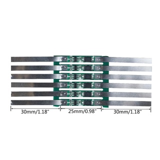 ภาพขนาดย่อของภาพหน้าปกสินค้าบอร์ดป้องกันที่ชาร์จลิเธียมไอออน 3.7V BMS 1S 3A 18650 10 ชิ้นต่อล็อต จากร้าน iandyou.th บน Shopee ภาพที่ 1