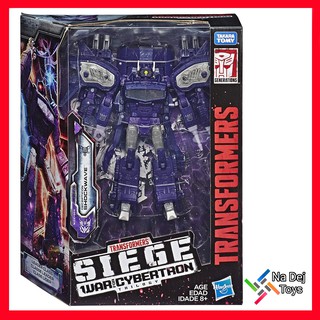 Transformers WFC Siege Leader Class Shockwave ทรานส์ฟอร์มเมอร์ส ซีจ ช็อคเวฟ ลีดเดอร์คลาส สินค้าใหม่ ลิขสิทธิ์แท้