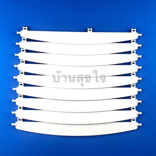 Hatari ใบชัตเตอร์ ใบปรับ พัดลม ฮาตาริ AC10R1 AC Classic1 สีขาว SKU3062