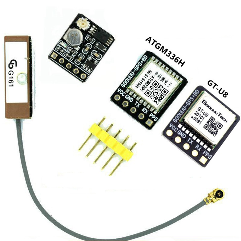 โมดูลควบคุมตําแหน่งดาวเทียม GPS BDS ATGM336H แบบเปลี่ยน สําหรับ arduino ...
