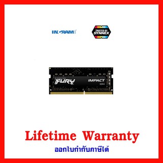 สินค้า Kingston Hyper-X Fury DDR4-2400, 2666 8GB for Notebook