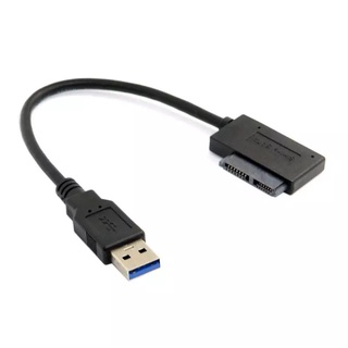 USB 3.0/USB 2.0 Mini Sata II 7 + 6 13Pin สายแปลงอะแดปเตอร์ Steady สำหรับแล็ปท็อป CD/DVD ROM Slimline ไดรฟ์ HDD CADDY