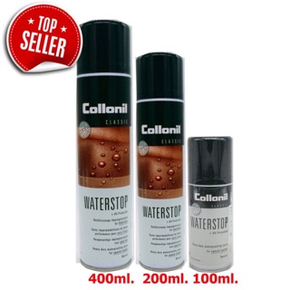 สินค้า Water stop spray โคโรนิล วอเตอร์สต็อป สเปรย์ป้องกันคราบน้ำ ฝุ่น ยูวี เชื้อรา สำหรับ PU ,หนังแคนวาส, หนังเรียบทุกชนิด