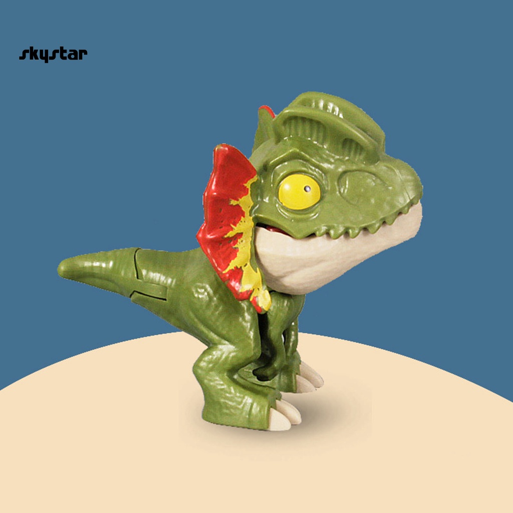 ภาพสินค้าskystar Interactive Dinosaur Fidget Toy Biting Finger Dilophosaurus/Mosasaurus Dinosaur Finger Toy Comfortable Grip for Children จากร้าน skystar.th บน Shopee ภาพที่ 1