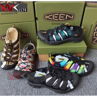 KEEN [พร้อมกล่องพร้อมโลโก้] NEWPORT H2 รองเท้าแตะชายและหญิง 36-45 หลา