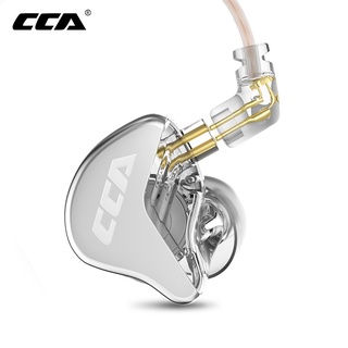 Cca CRA ชุดหูฟังอินเอียร์ HiFi แบบมีสาย ตัดเสียงรบกวน สําหรับเล่นกีฬา
