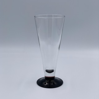 G11 แก้วทรงสูงฐานสีดำ 2 ใบ