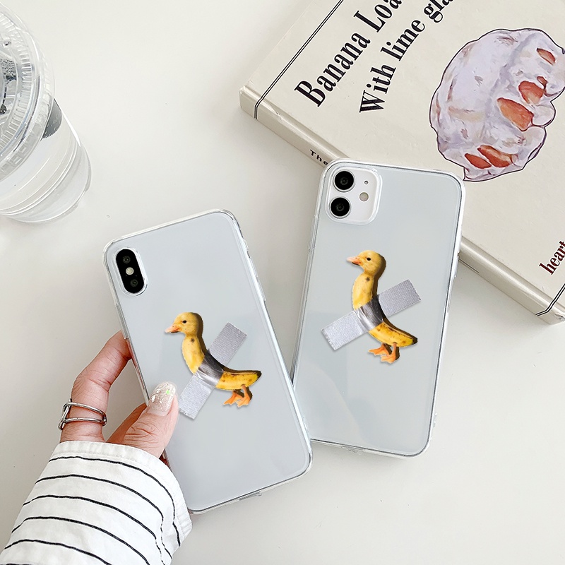 iphoneเคสโทรศัพท์มือถือลายกล้วยเป็ดสําหรับ-iphone8plus-se2020-xr-iphone-13promax-11-12-pro