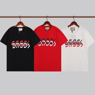 เสื้อยืดคอกลมเสื้อยืด แขนสั้น พิมพ์ลายตัวอักษร สไตล์สตรีท เรียบง่าย สําหรับผู้ชาย และผู้หญิงS-4XL