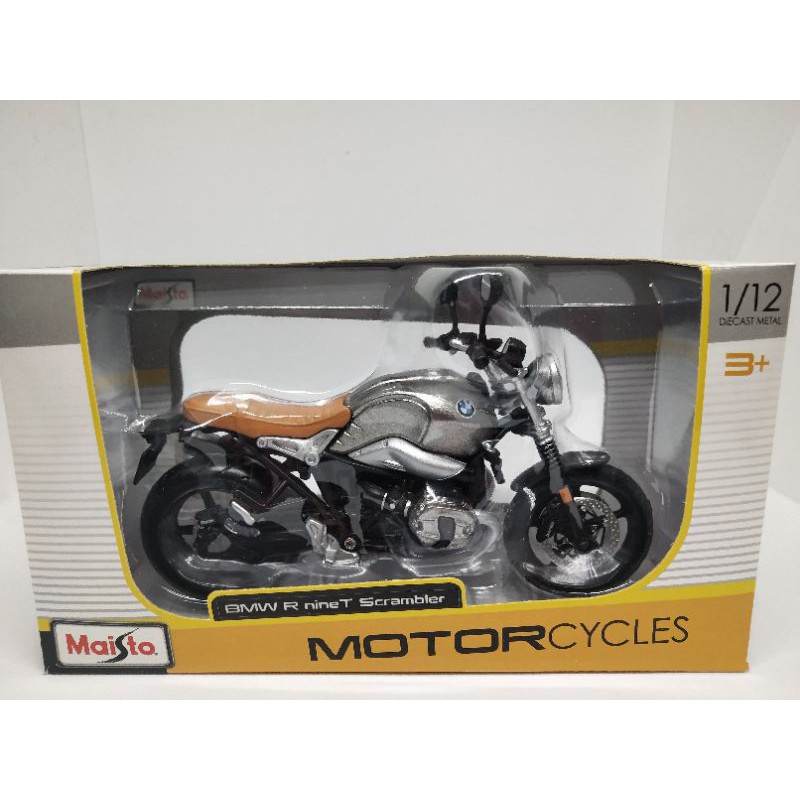 Model BMW R nine T scrambler ขนาด 1:12 | Shopee Thailand