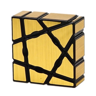 Yj Chost รูบิค 1x3x3 Speed Cube 133 Magic Cube - สีทอง / สีเงิน