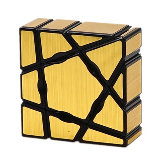 Yj Chost รูบิค 1x3x3 Speed Cube 133 Magic Cube - สีทอง / สีเงิน