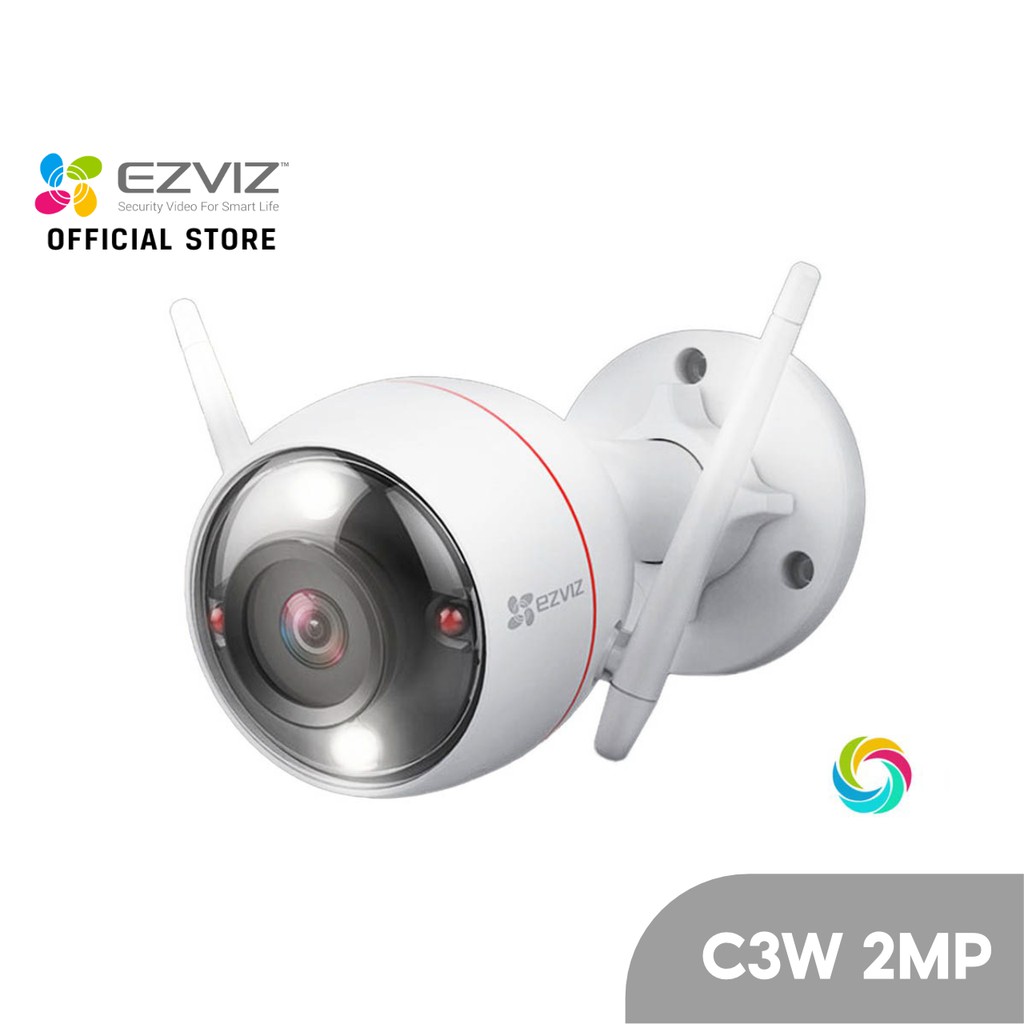 ภาพหน้าปกสินค้าEzviz (2MP) รุ่น C3W Pro color night vision Pro 2MP : กล้องวงจรปิดภายนอกกล้องแสดงภาพเวลากลางคืนแบบสี (EZV-C3W-A03H2WFL)