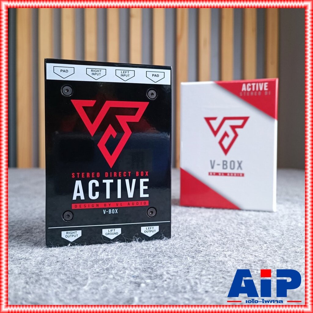 ฟรีค่าส่ง-v-box-stereo-active-di-mkii-ตัวกรองสัญญาณเสียง-กล่องสัญญาณเสียง-ดีไอสำหรับเบสกีตาร์และเครื่องดนตรี-เอไอ-ไพศาล