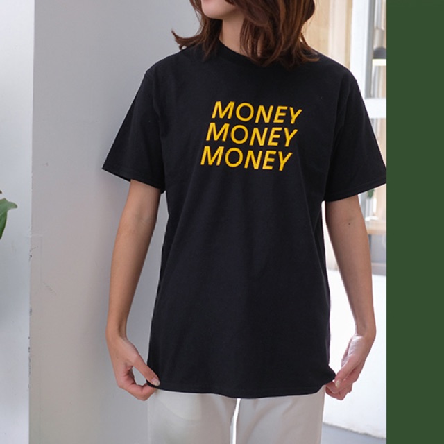 money-money-tee-เสื้อยืดสไตล์เกาหลี