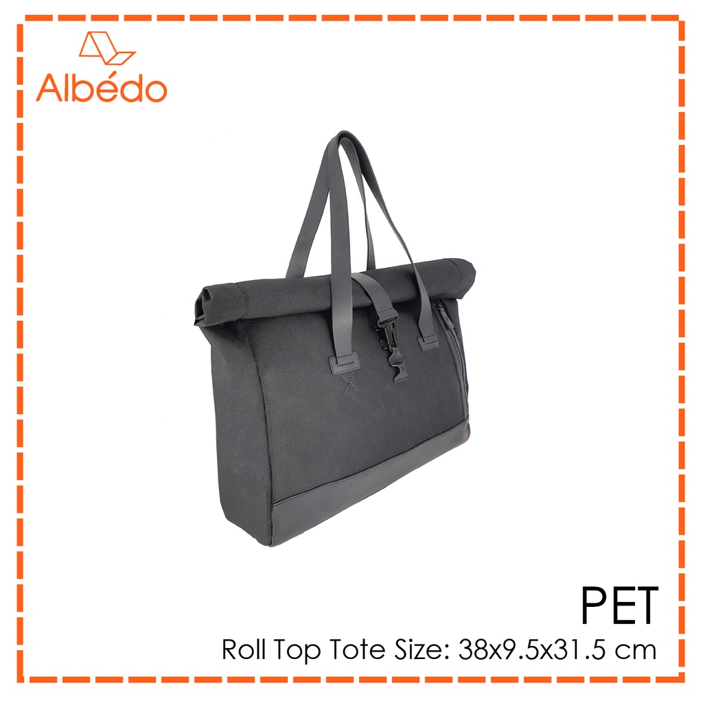 albedo-pet-roll-top-tote-กระเป๋าถือ-รุ่น-pet-pe00299