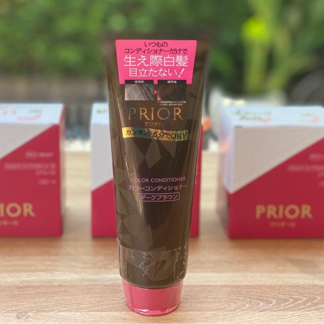 ครีมนวด ปิดผมขาว ญี่ปุ่น 230g SHISEIDO PRIOR COLOR CARE CONDITIONER ...