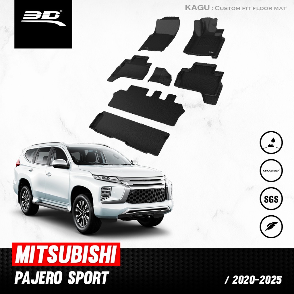 พรมปูพื้นรถยนต์-3d-mitsubishi-new-pajero-sport-2020-ถึง-ปัจจุบัน