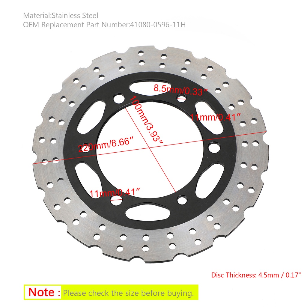 จานเจาะ-จานเบรคหลัง-สําหรับ-kawasaki-ninja250-ninja300-ex250-ex300-er300-er250-z250-z300-2013-2017