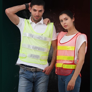 เสื้อกั๊ก สะท้อนแสง เสื้อจราจร เซฟตี้ Reflective Vest เพื่อความปลอดภัย