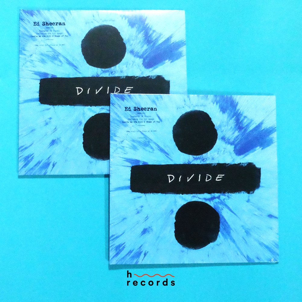 (ส่งฟรี) แผ่นเสียง Ed Sheeran - ÷ (Divide) (Deluxe Edition Black Vinyl ...