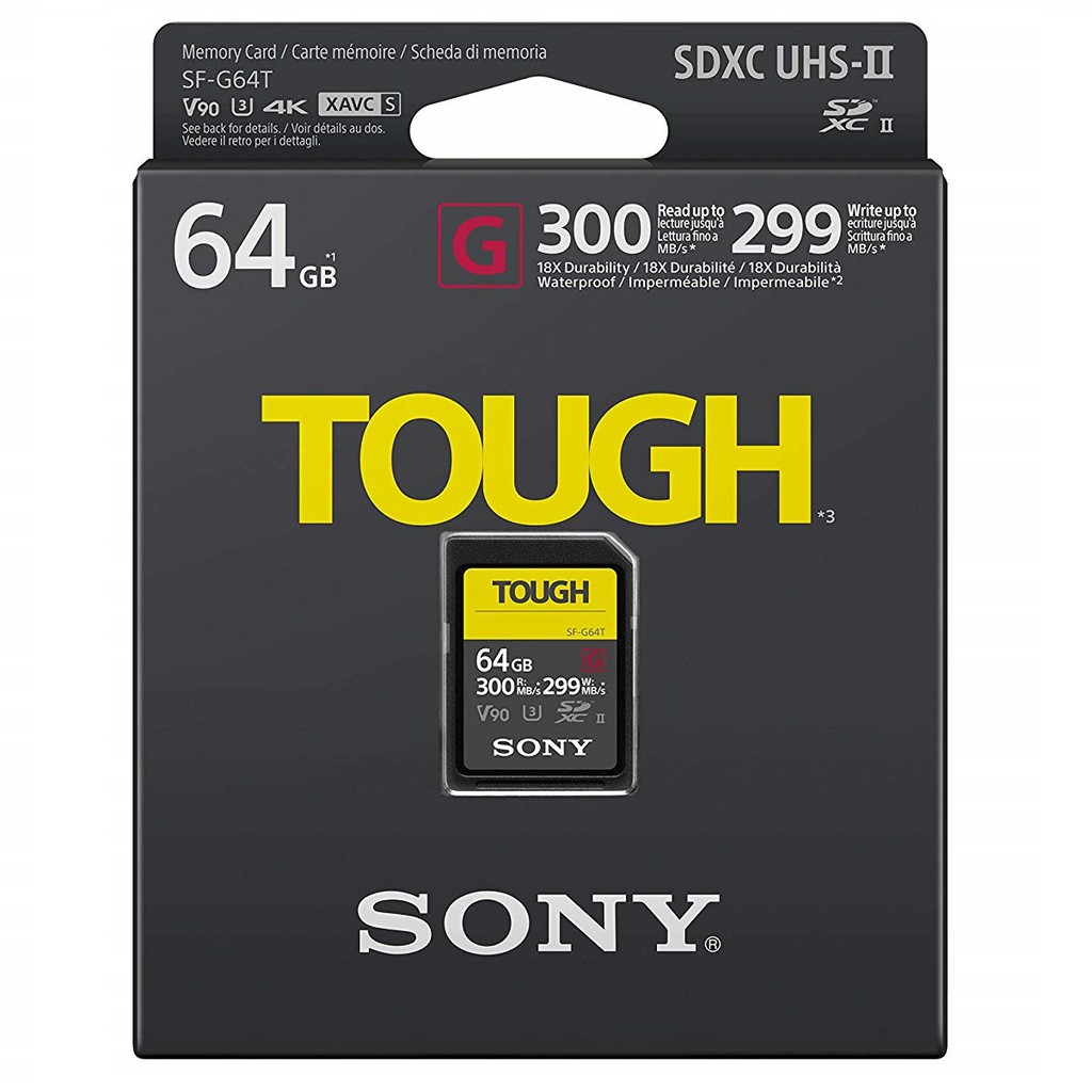 ภาพสินค้าSony 64GB SDXC UHS-II G-Series 300MB/s จากร้าน legendthailand บน Shopee ภาพที่ 2