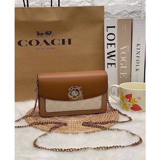 COACH PARKER CLUTCH//CROSSBODY BAG