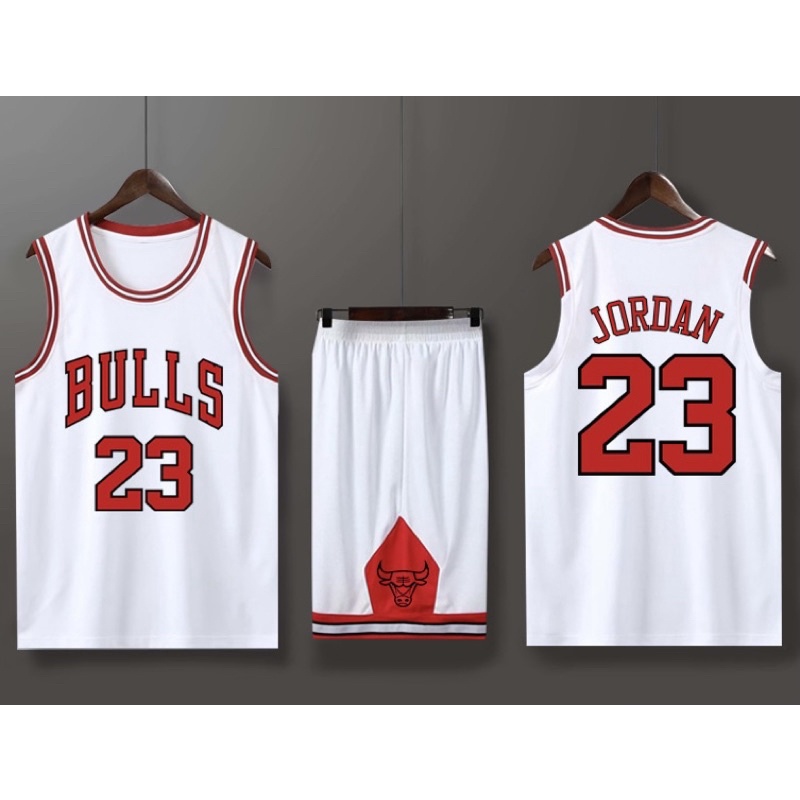 เสื้อบาส-ชุดบาส-ทีมbulls-เบอร์-23-พร้อมส่ง