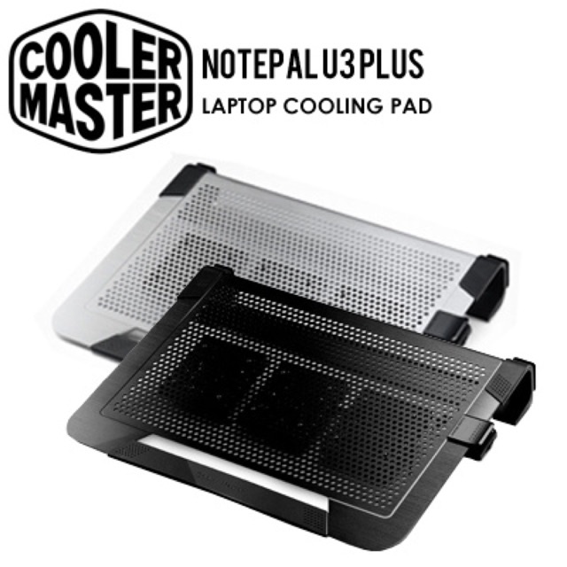 Cooler Master NotePal U3 PLUS Laptop Cooling Pad ประกัน 2 ปี | Shopee ...