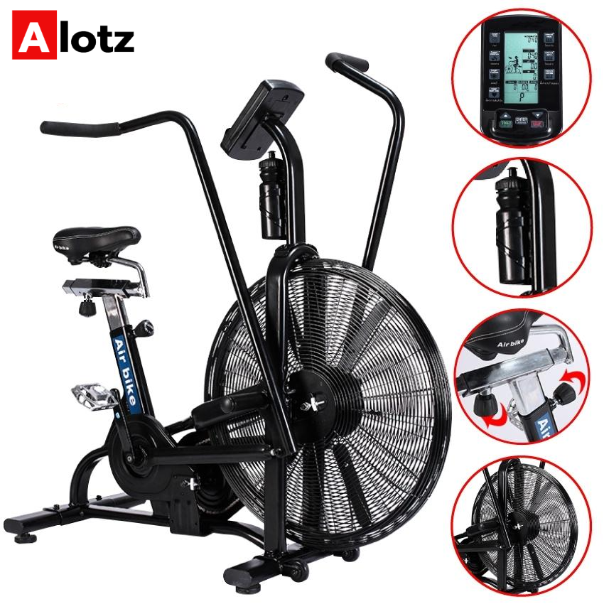 alotz-fitness-จักยานออกกำลังกาย-air-bike-รุ่น-bg8709-พร้อมหน้าจอ-lcd-แสดงผลการทำงาน