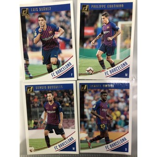 2018-2019 Panini Donruss Soccer Barcelona