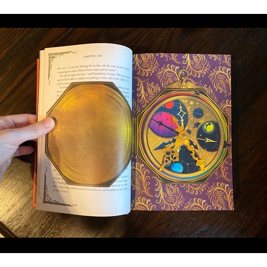 พร้อมส่ง-ลิขสิทธิ์แท้-หนังสือแฮร์รี่พอตเตอร์-ภาคแรก-ภาษาอังกฤษ-harry-potter-and-the-sorcerers-stone-minalima-edition-harry-potter-book-1-illustrated-edition-1-hardcover