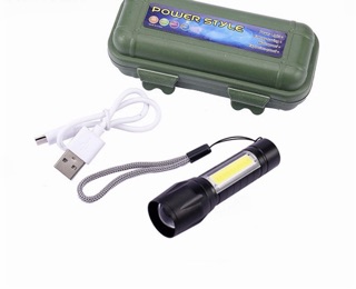 ไฟฉายmini มินิ USB ไฟฉายความสว่างสูง ไฟฉายแรงสูง ไฟฉาย LED FLASHLIGHT USB CHARGE