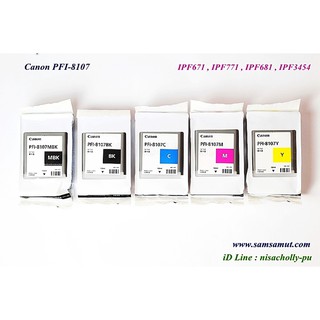 Canon PFI 102Blk , PFI 102C , PFI 102M , PFI 102Y , PFI 102MBK อิงค์เจ็ท